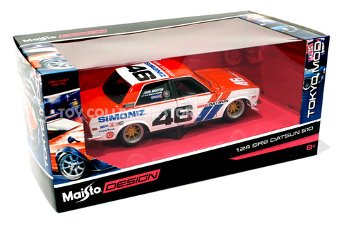 Maisto BRE Datsun 510 Diecast 1:24 Scale